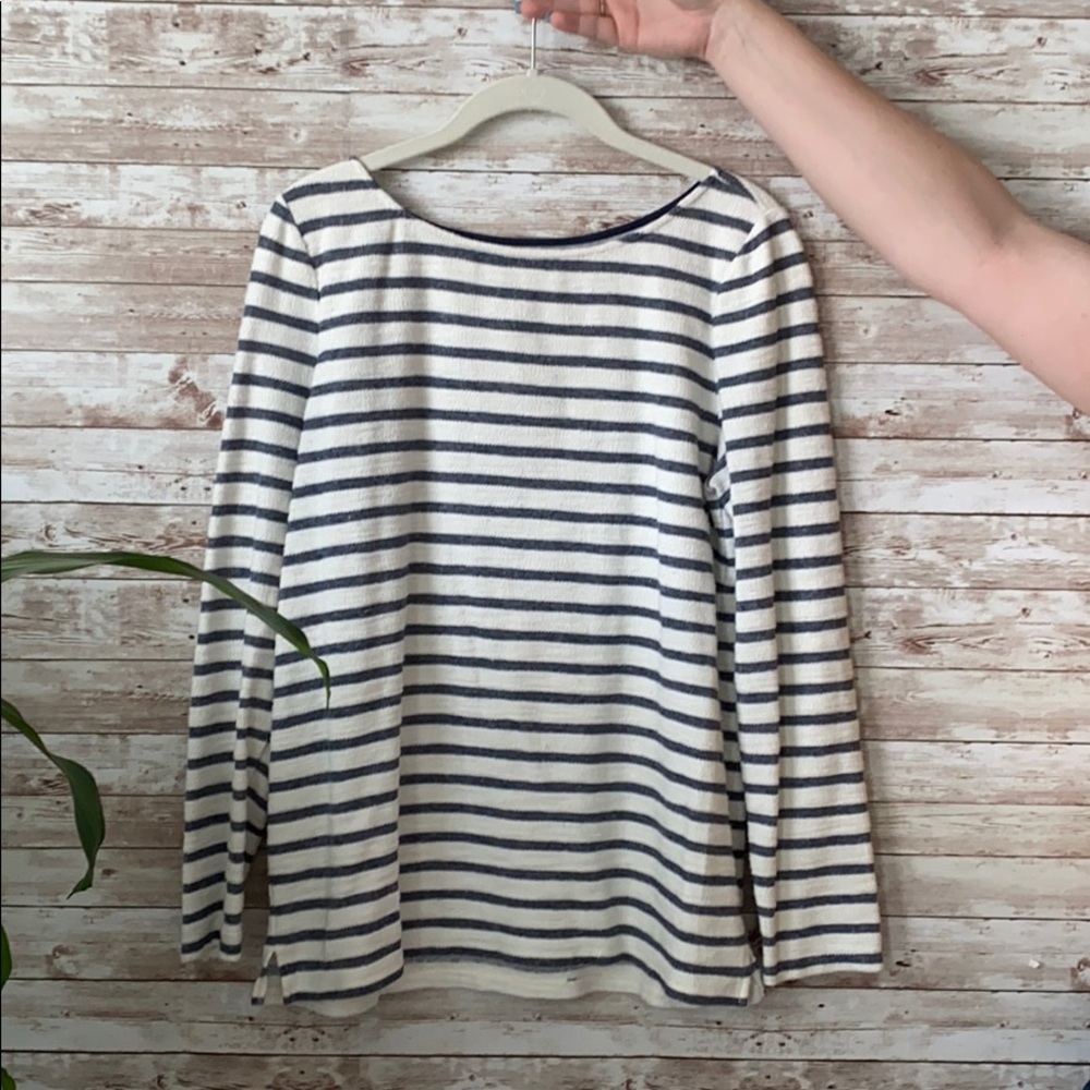 LOFT Striped Long Sleeve